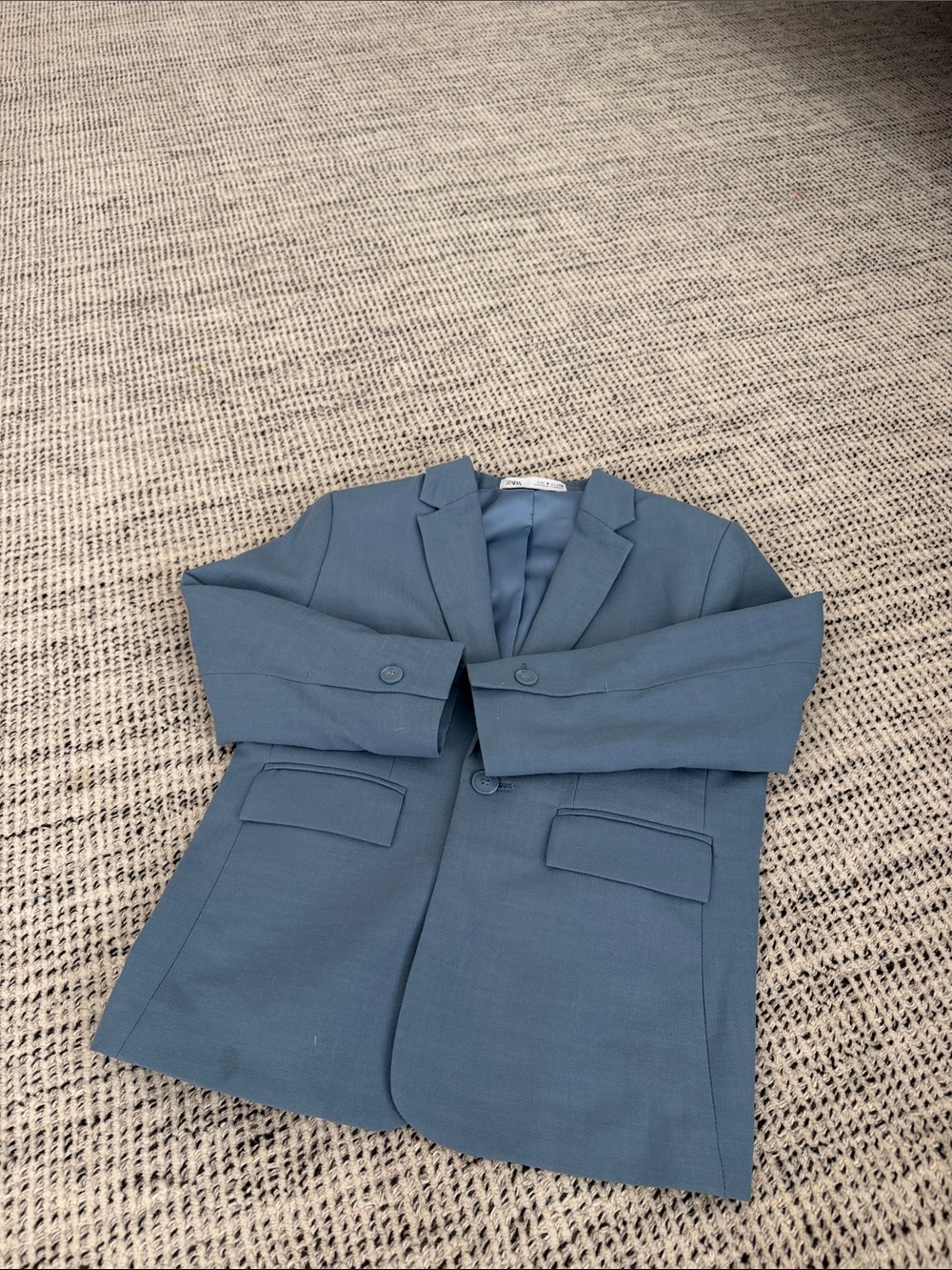 Zara Kids Slate Blue Blazer